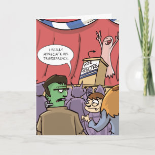 Cartão Vote Specter   Halloween Político