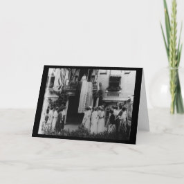 Cartão Votos de Alice Paul Victory Flag