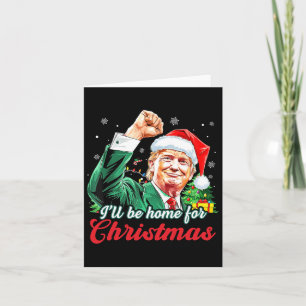 Cartão Vou Chegar Para O Natal, Engraçado Xmas Pajamas