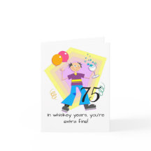 Vovô, 75 anos, votos de aniversário