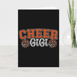 Cartão Vovó Cheer Minha Porrista Favorita Me Chama de Gig
