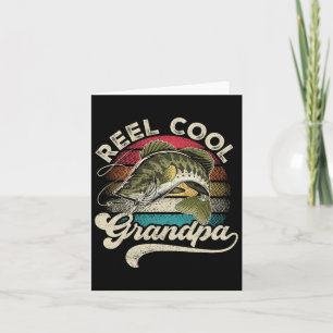Cartão Vovô Legal Pesca Vintage Retro Padre D
