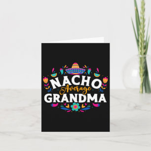 Cartão Vovó Nacho Média Cinco De Mayo Correspondência Mex