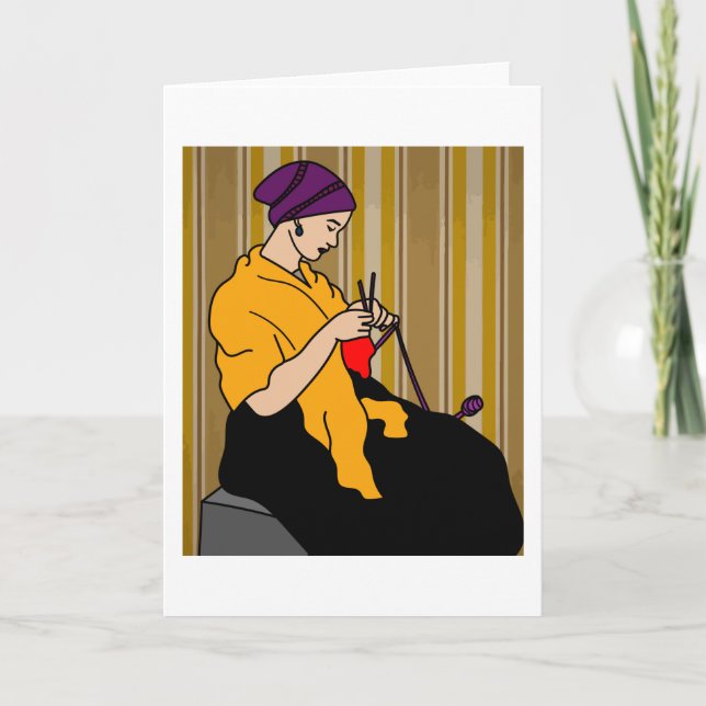 Cartão Vovó No Cortador Do Hobby (Frente)