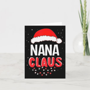 Cartão Vovó Papai Noel Fantasia de Natal Combinando