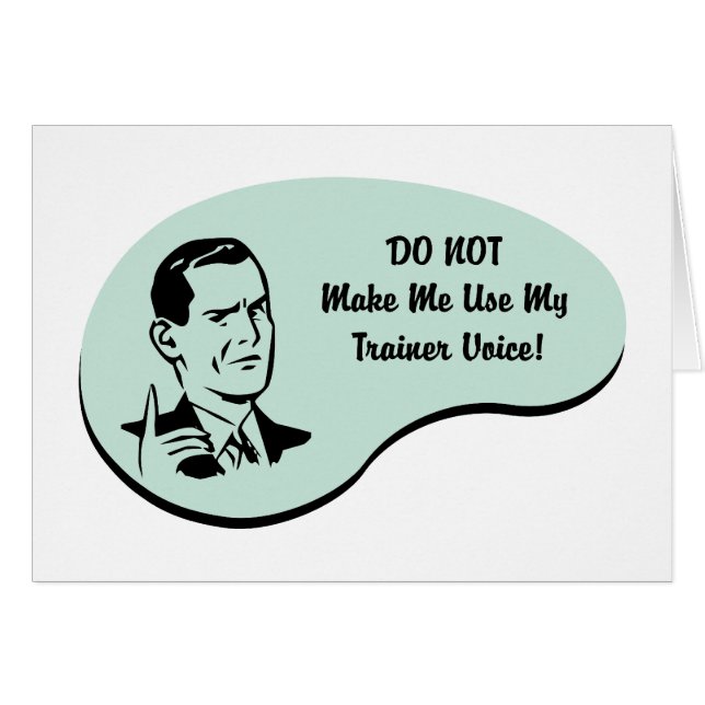 Cartão Voz do instrutor (Frente Horizontal)