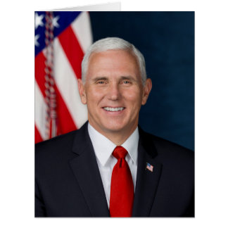 Cartão VP Mike Pence