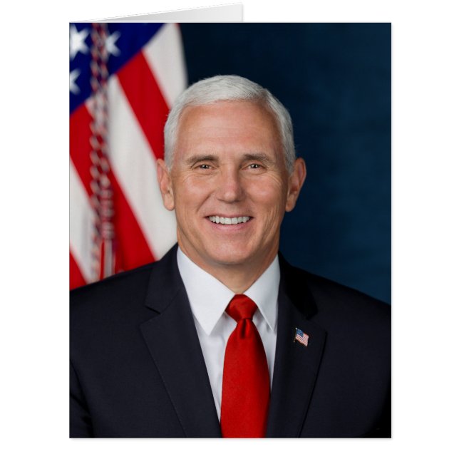 Cartão VP Mike Pence (Frente)