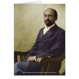 Cartão W.E.B. Du Bois