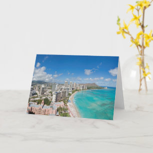 Cartão Waikiki Memories Folded Note Card