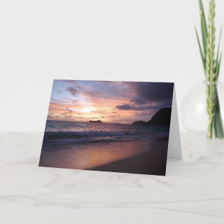 Cartão Waimanalo Early Morning