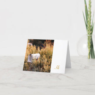 Cartão Waiting for the mail.