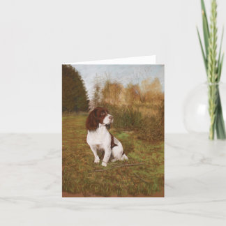 Cartão Waiting in the woods