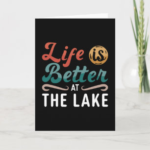 Cartão Wakeboard Life É Melhor No Wakeboard Do Lago