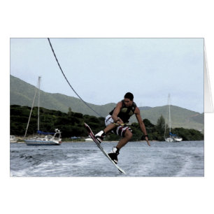 Cartão Wakeboarding