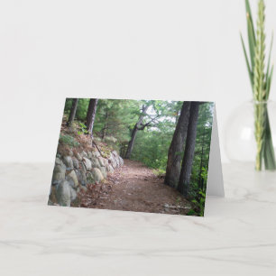 Cartão Walden P: Morning walk is a blessing for the day.