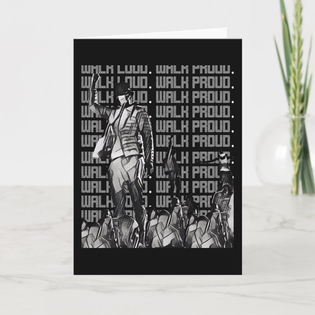 Cartão Walk Loud Walk Orud (Frente)