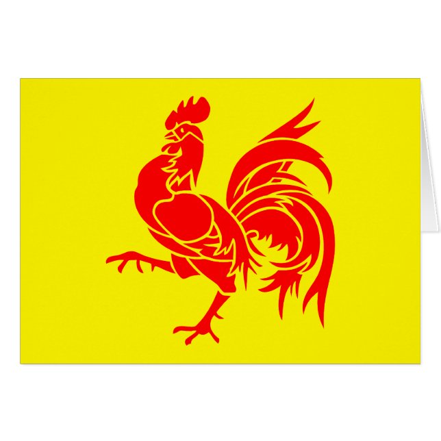 Cartão Wallonia, Bélgica (Frente Horizontal)