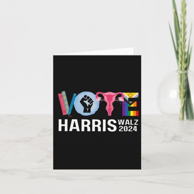 Cartão Waltz Shirt Banidos Livros Reprodutivos Lgbt Votaç (Frente)