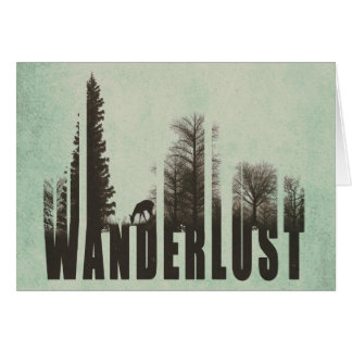 Cartão Wanderlust