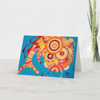 Cartão Wanderlust Blank Note Card