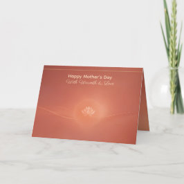 Cartão Warm Mother’s Day Cards for Acupuncture Clients