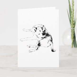 Cartão Warm Pup Hello