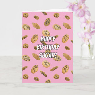 Cartão Warm Wishes Chocolate Chip Cookie Birthday Card