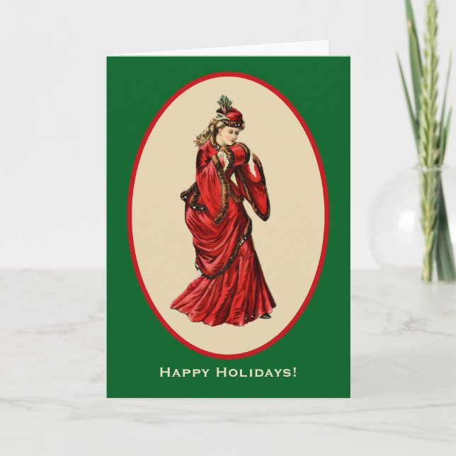 Cartão Warmth and Joy (Frente)