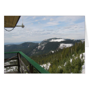 Cartão Warner Mountain Fire Lookout