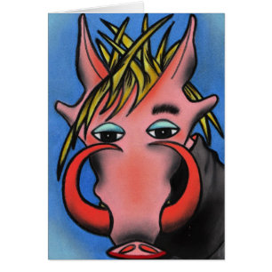 Cartão warthog de Andy