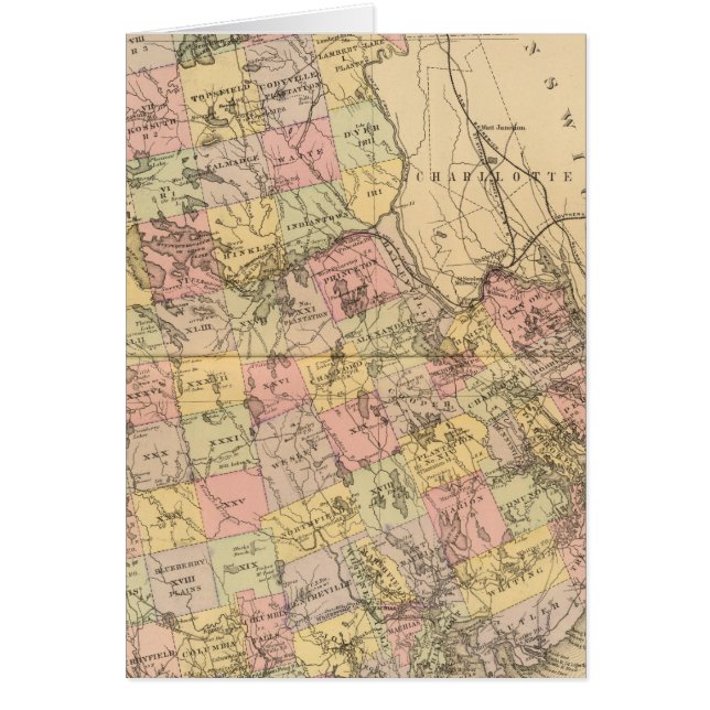 Cartão Washington Co, Maine (Frente)