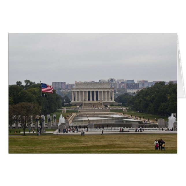 Cartão Washington D.C. (Frente Horizontal)