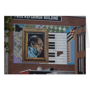 Cartão Washington DC, arte de construção, reformista