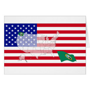 Cartão Washington, EUA