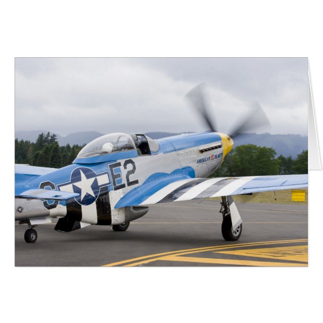 Cartão Washington, Olympia, show aéreo militar. (Frente Horizontal)