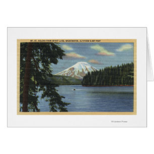 Cartão Washington - Vista das Ruas do Monte.