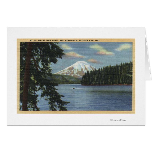 Cartão Washington - Vista das Ruas do Monte. (Frente Horizontal)