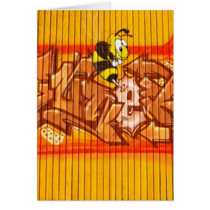 Cartão Wasp Grafite Wall