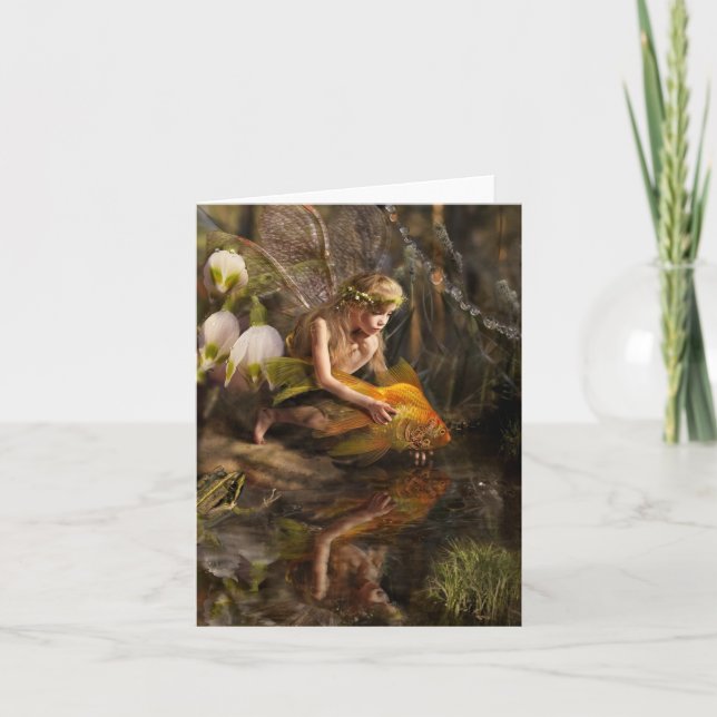 Cartão Water Fairy Notecards (Frente)