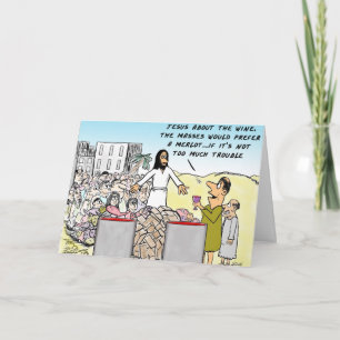 Cartão Water Into Wine