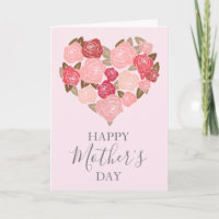 Watercolor Floral Mother's Day Card