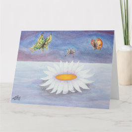 Cartão Watercolor Watercolor Lotos Flores Água Reiki