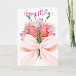 Cartão Watercolour Floral Happy Mother's Day