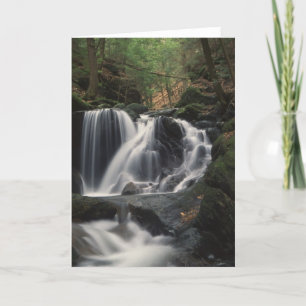 Cartão Waterfall in Connecticut Notecards
