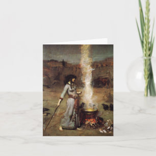 Cartão Waterhouse The Magic Circle Note Card