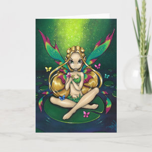 Cartão "Waterlily" Greeting Card