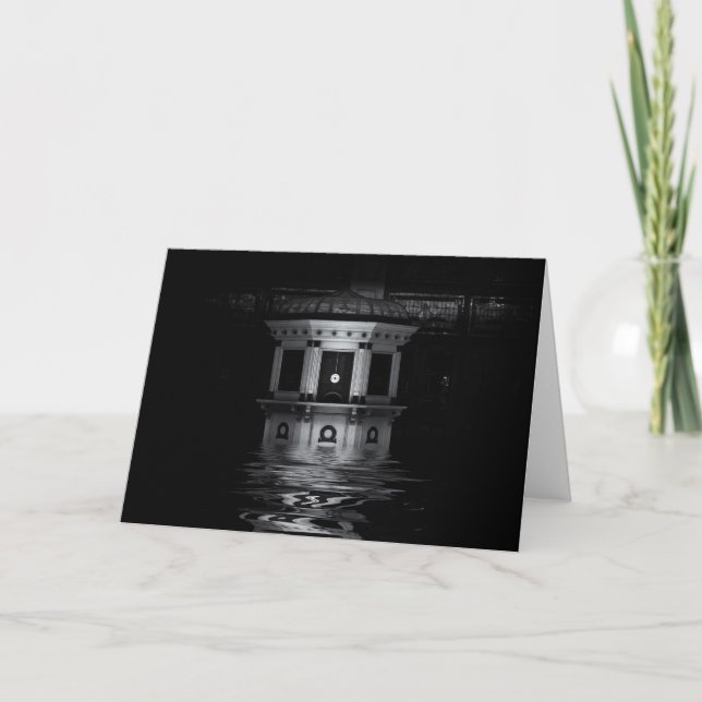 Cartão Waterworks No 6 (Frente)