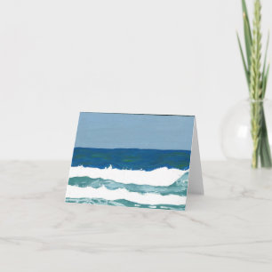 Cartão "Waves" Card from Canvas Justice