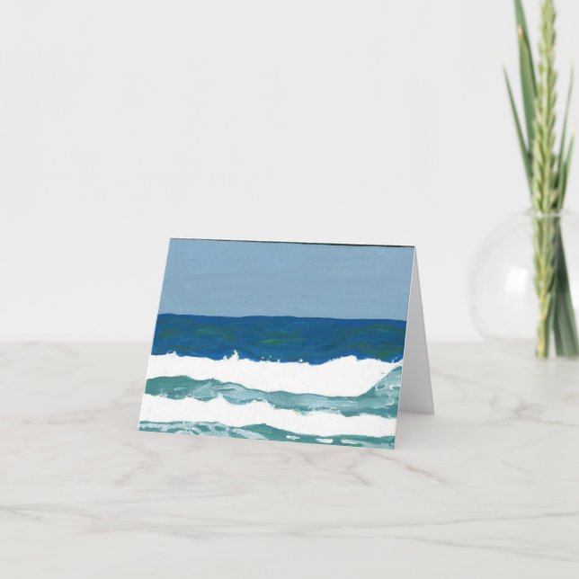 Cartão "Waves" Card from Canvas Justice (Frente)